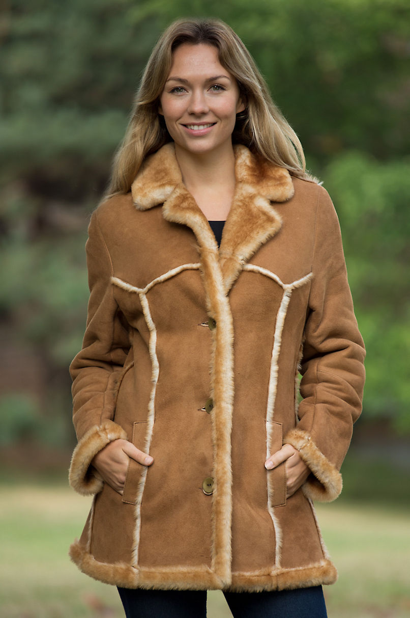 Women's Sonya Shearling Sheepskin Rancher Jacket | Overland