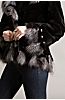 Marisol Mink Fur Jacket with Fox Fur Trim