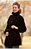 Lacey Sheared Mink Fur Coat