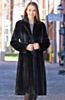Augusta Long-Haired Mink Fur Coat