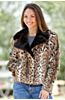 Kono Asian Lynx Fur Jacket with Mink Fur Collar