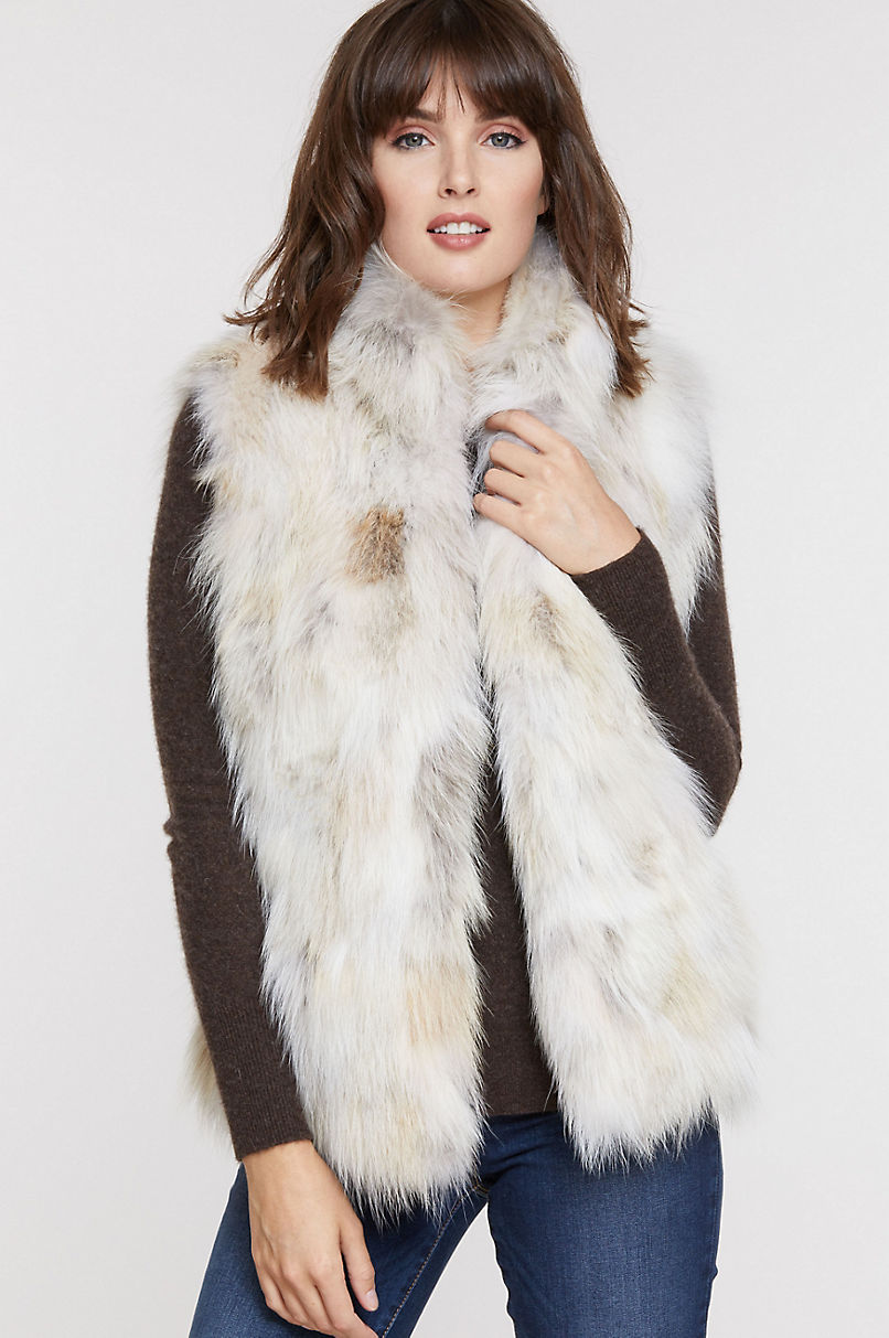 Crishelle Coyote Fur Vest | Overland