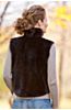 Leah Sheared Beaver Fur Vest 