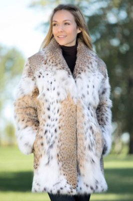 Katarina Lynx Fur Coat | Overland
