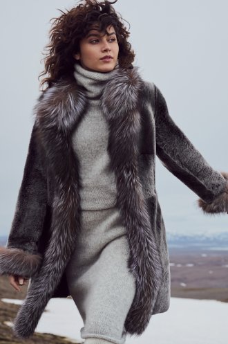 discount 56% Kiabi Long coat WOMEN FASHION Coats Fur Green 38                  EU 