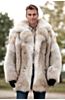Zack Coyote Fur Coat