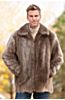 Brayman Long-Haired Beaver Fur Coat