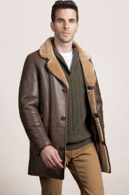 Daniel Spanish Merino Shearling Sheepskin Coat Overland
