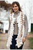 Chantilly Knitted Rabbit Fur Vest 