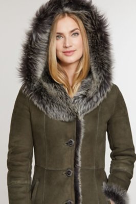 hooded toscana coat