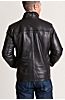 Justin Italian Lambskin Leather Jacket with Shearling Lining