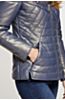 Stella Lambskin Leather Jacket with Raccoon Fur Trim and Detachable Hood