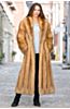 Anastasia Red Fox Fur Coat