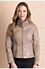 Jenna Lambskin Leather Jacket