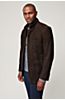 Steven Goatskin Suede Leather Blazer Jacket
