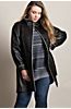 Nixie Italian Lambskin Leather Coat - Plus (18-24)