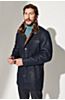 Hayes Quilted Spanish Shearling Sheepskin Car Coat - Big (48 - 52)