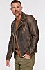 Dean Naked Cowhide Leather Moto Jacket
