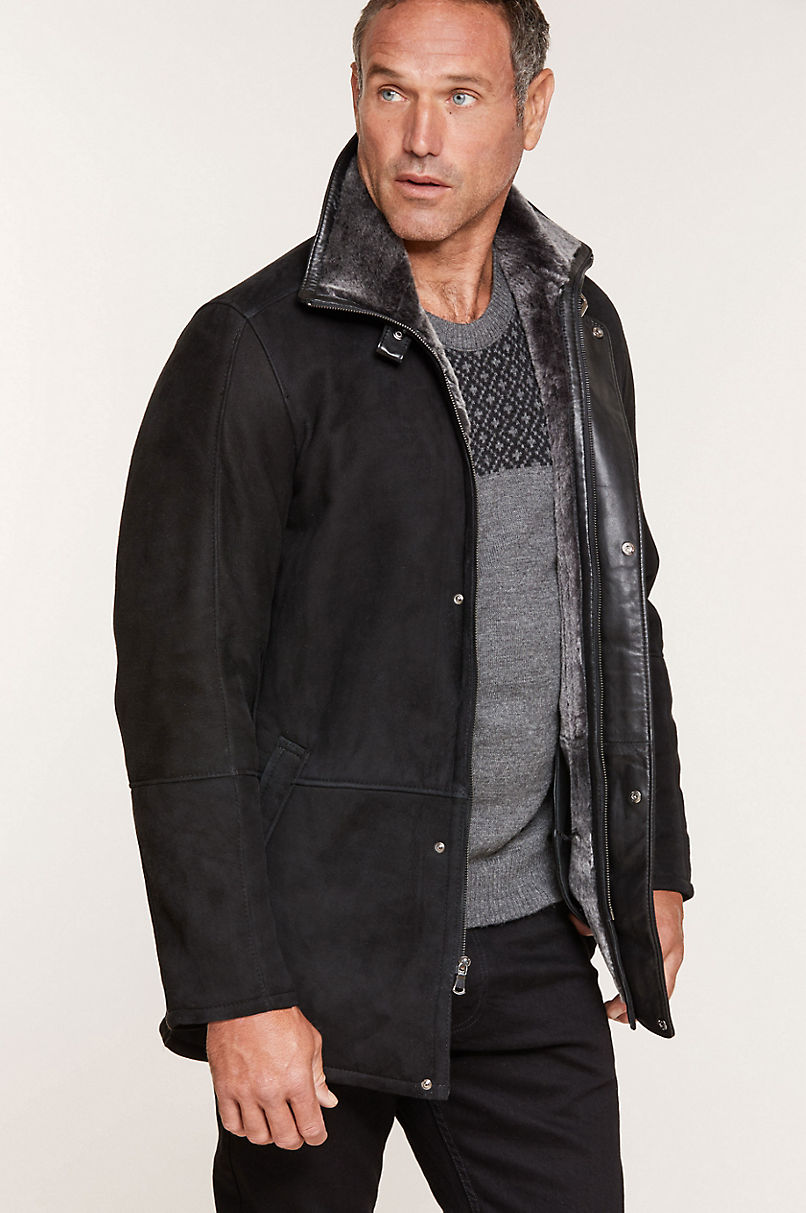 Blaine Spanish Merino Shearling Sheepskin Coat