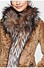 Grace Reversible Astrakhan Lamb Fur and Leather Coat with Fox Fur Trim