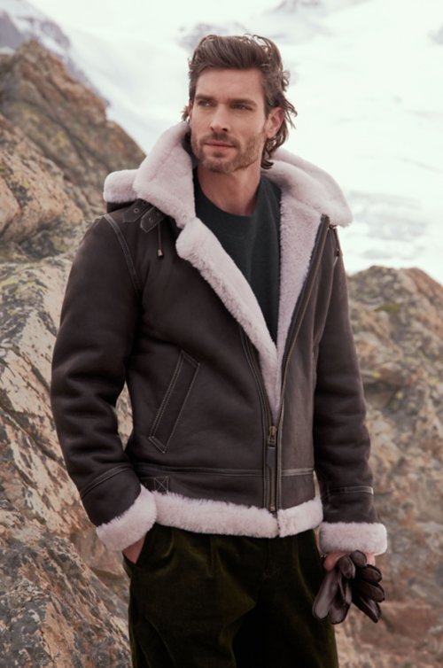 Men's Sheepskin Coats Overland