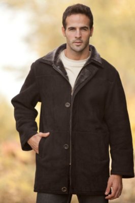 Men's Justin Shearling Sheepskin Coat | Overland