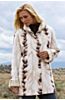 Kaitlyn Reversible Sheared Mink Fur Coat