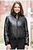 Colesha Reversible Mink Fur and Leather Jacket 