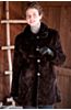 Cadence Reversible Sheared Mink Fur Coat 