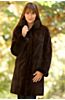 Danica Reversible Sheared Mink Fur Coat