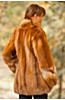 Ophelia Cherry Red Fox Fur Coat