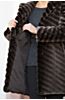 Verity Hooded Canadian Beaver Fur Coat