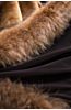 Winter Palace Sheared Beaver Fur Blanket (78 x 85 Full)