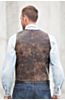 Sonoma Bison Leather Vest with Concealed Carry Pockets