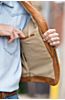 Gage Bison Leather Vest with Concealed Carry Pockets - Big & Tall (50L - 56L)