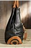 Calfskin Leather Shoulder Tote Bag