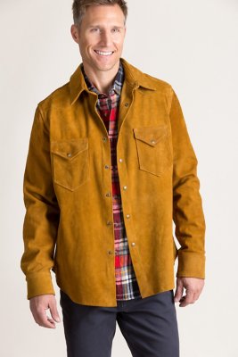 suede western shirt