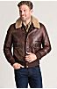 Heroes A-2 Vintage Style Leather Flight Bomber Jacket