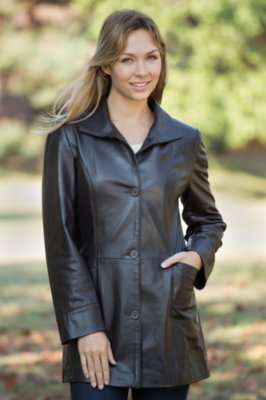 Women's Kaleigh Napa Leather Jacket Overland