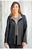 Cassandra Lambskin Leather Jacket