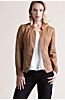Mara Vintage Style Italian Lambskin Leather Jacket