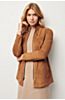 Adele Reversible Italian Lambskin Suede Leather Jacket