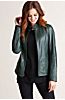 Melissa Reversible Italian Lambskin Leather Jacket 