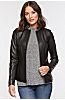 Alessandra Italian Lambskin Leather Jacket 