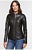 Alessandra Italian Lambskin Leather Jacket 