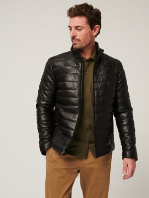 Gavin Italian Lambskin Leather Jacket | Overland