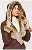 Natasha Hooded Toscana Sheepskin Coat