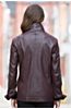 Rhoda Lambskin Leather Jacket with Shearling Collar