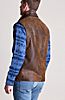Falcon Hand-Brushed Italian Lambskin Leather Vest