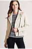 Cheryl Leather Moto Jacket with Detachable Shearling Collar